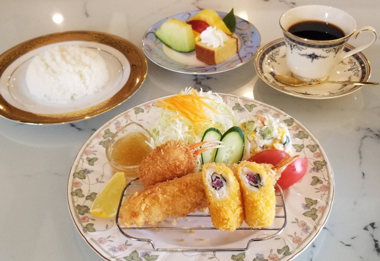 ミックスフライランチ